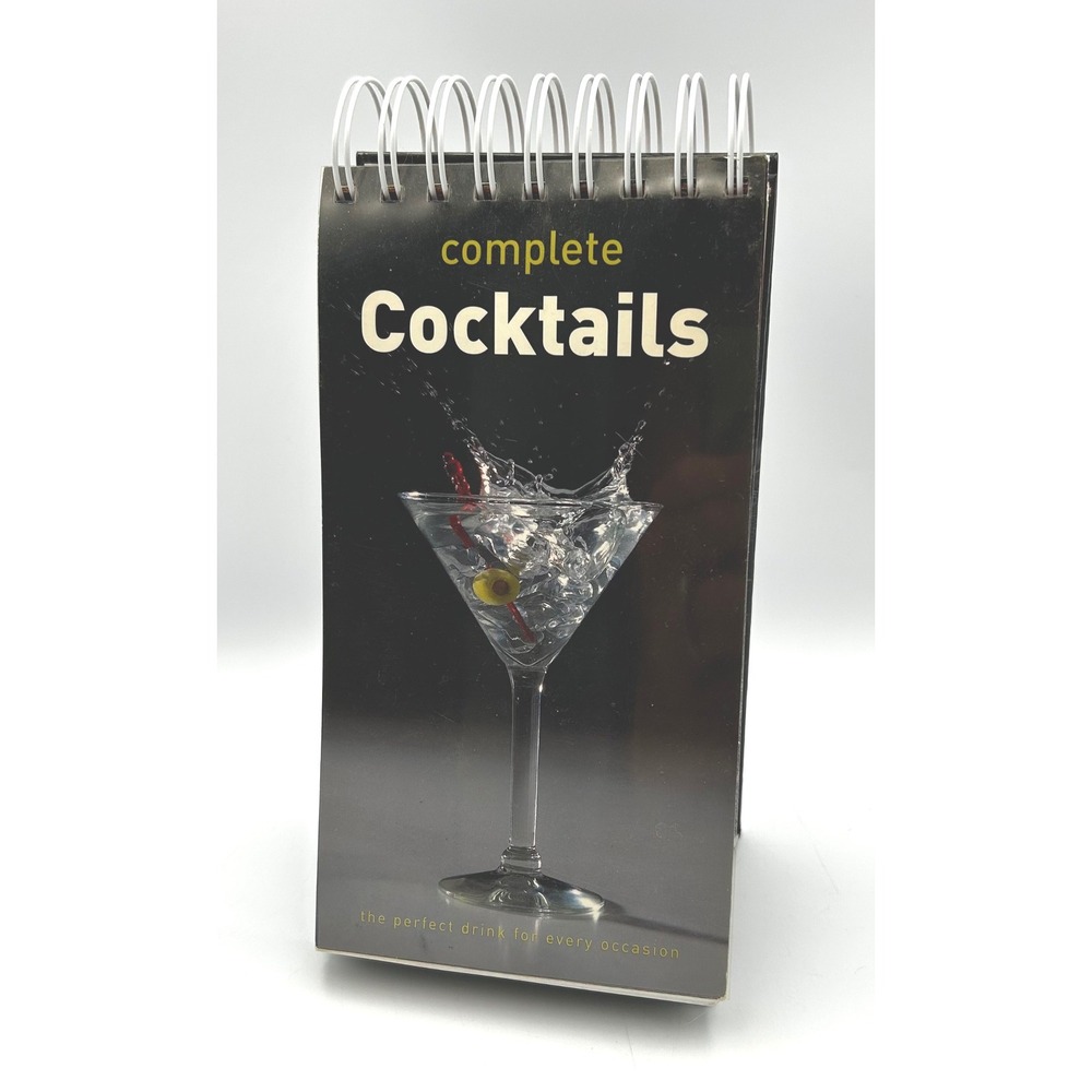 Complete Cocktails Book 300+ Recipes EUC Self Prop R&R Publications